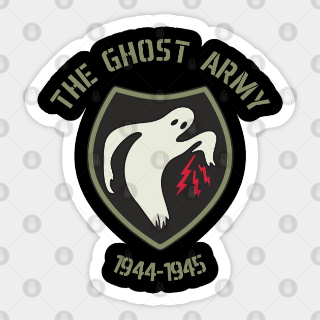 Ghost Army Sticker by FAawRay